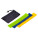 FITNESS set of fitness exercise bands, mix