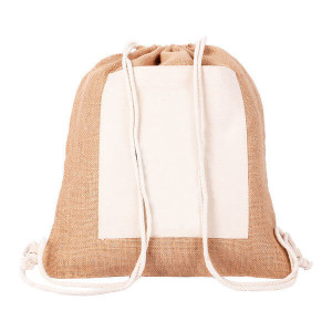 ECO PURE jute-Rucksack - Reklamnepredmety