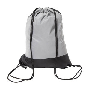 FLASH reflektierender Rucksack mit Kordelzug - Reklamnepredmety