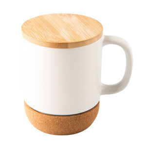 MAGGIANO ceramic mug 400 ml, white - Reklamnepredmety