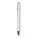 BEXER Plastové kuličkové pero značky Stilolinea s bílým tělem a barevnými detaily, modrá náplň - B0128508PK2 - variant Gi B0128508PK2