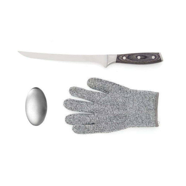 VINGA Kaiser Filetierset, silber