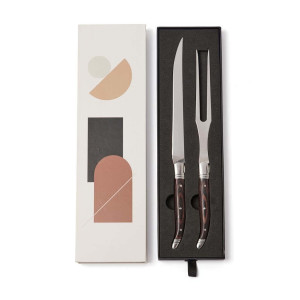 VINGA Gigaro Tranchier-Set, silber - Reklamnepredmety
