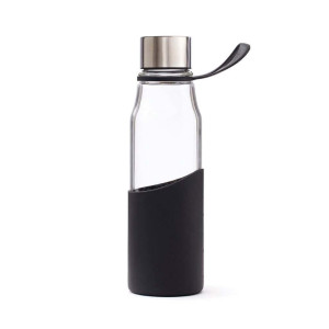 VINGA Lean Glasflasche, grau - Reklamnepredmety