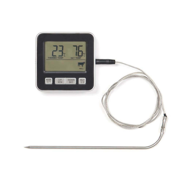 VINGA Hays Thermometer, schwarz
