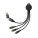 Terra 6-in-1-Ladekabel aus RCS recyceltem Aluminium, grau