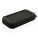 10.000 mAh Solar-Powerbank mit 10W Wireless aus RCS Plastik, schwarz