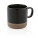 Becher aus glasiertem Keramik, grün - p434.111__b_1 - variant XD P434.111