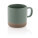 Becher aus glasiertem Keramik, grün - p434.117__b_1 - variant XD P434.117