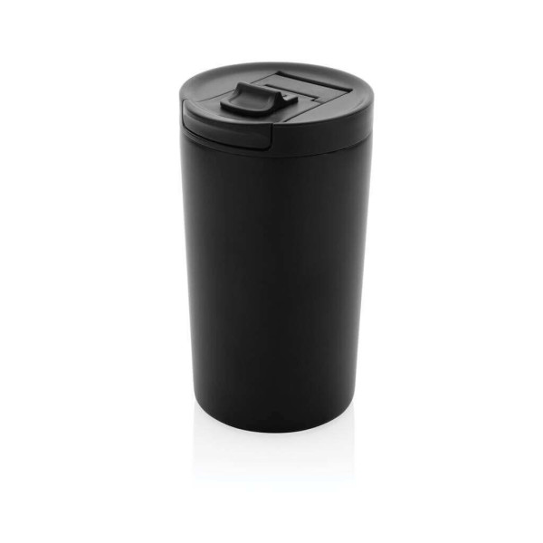 Doppelwandiger Vakuum-Becher aus RCS recyceltem SS, grün