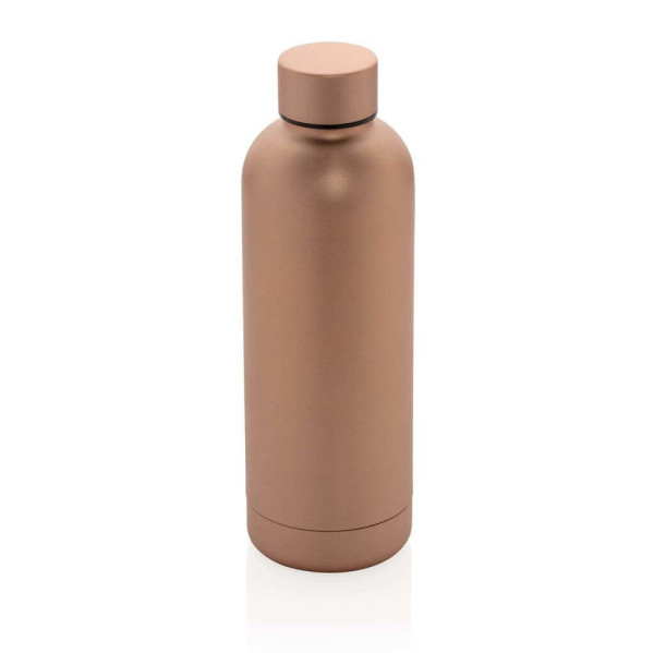Impact Vakuumflasche aus RCS recyceltem Stainless-Steel, gold