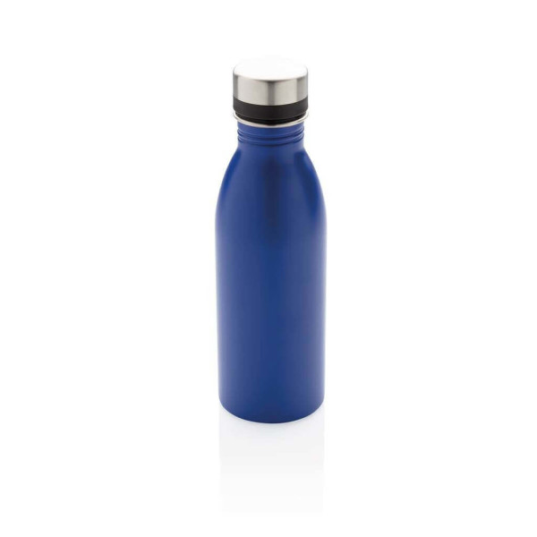 Deluxe Wasserflasche aus RCS recyceltem Stainless-Steel, blau