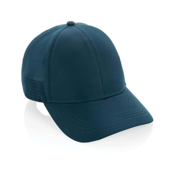 Impact AWARE™ rPET 6-Panel-Sportkappe, grün