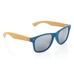 Sonnebrille aus FSC®-Bambus und RCS recyceltem Kunststoff, grün - Reklamnepredmety