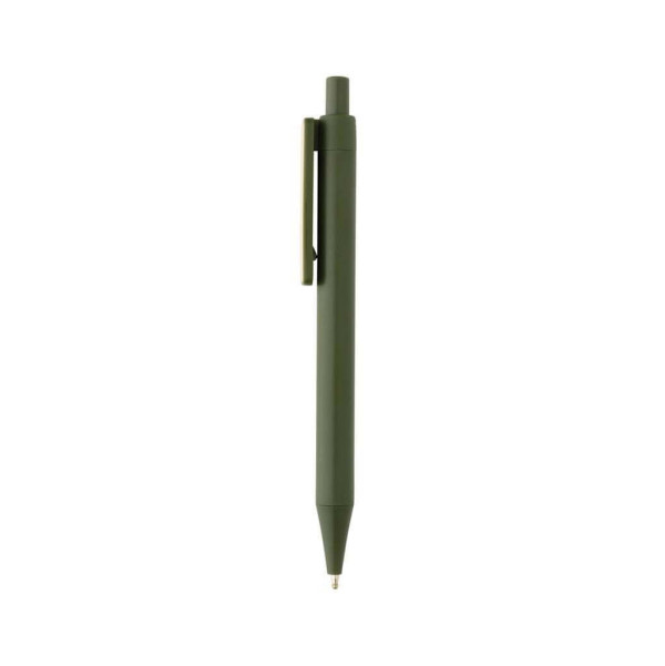 GRS rABS Stift mit Bambus-Clip, grün