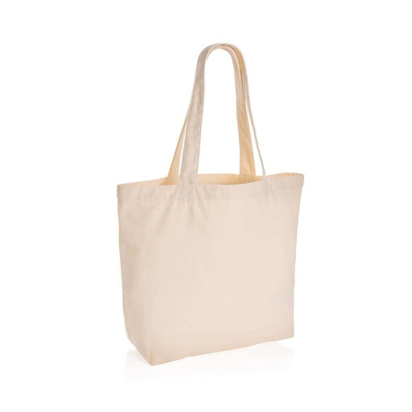 Impact Aware™ 240g/m² rcCanvas Shopper + Tasche, ungefärbt, braun