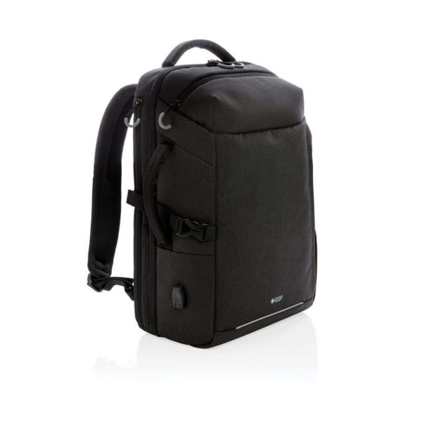 Swiss Peak AWARE™ XXL Wochenend-Reiserucksack, schwarz