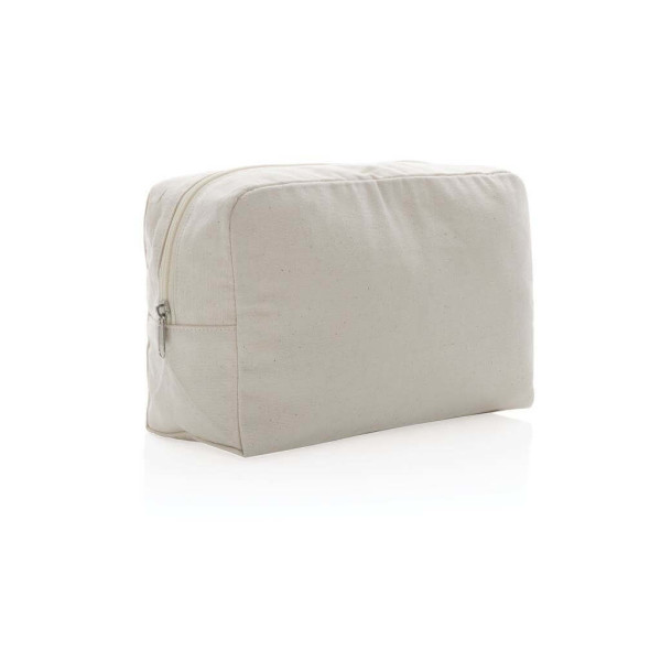 Impact Aware™ 285g/m² Kosmetiktasche aus ungefärbtem Canvas, navy blau