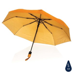 21" Impact AWARE™ 190T Mini-Regenschirm mit Auto-Open, orange - Reklamnepredmety