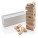 Deluxe Holz-Stapelturm aus FSC® Holz, weiß