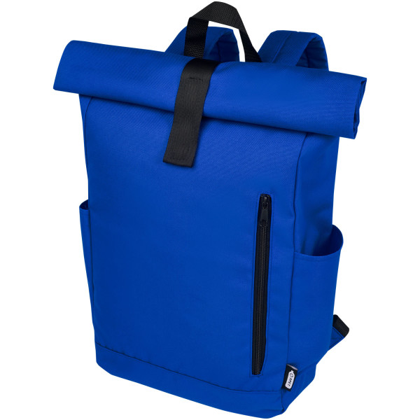 Byron 15,6" GRS RPET Roll-Top Rucksack 18 L