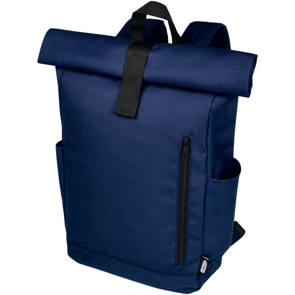 Byron 15,6" GRS RPET Roll-Top Rucksack 18 L
