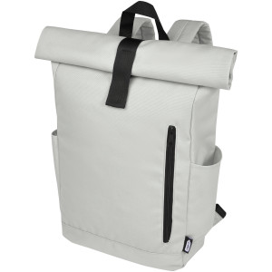 Byron 15,6" GRS RPET Roll-Top Rucksack 18 L - Reklamnepredmety