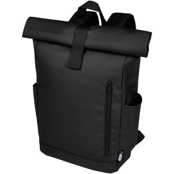 Byron 15,6" GRS RPET Roll-Top Rucksack 18 L