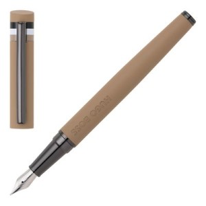 Fountain pen Loop Black Iconic - Reklamnepredmety