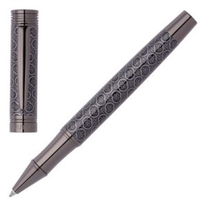 Rollerball pen Logomania Grey - Reklamnepredmety