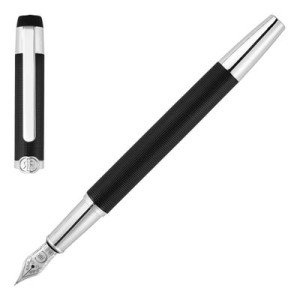 Fountain pen Regent Black - Reklamnepredmety