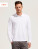 Unisex polykoton polokošeľa s dlhým rukávom - 2259576 - variant 