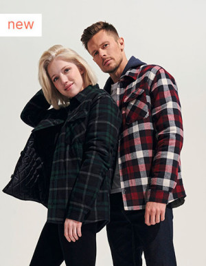 Unisex-Flanellhemd Noah - Reklamnepredmety