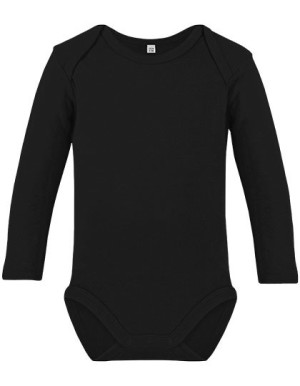 Organické body pre bábätká s dlhým rukávom Bailey 02 - Reklamnepredmety