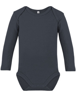 Organické body pre bábätká s dlhým rukávom Bailey 02 - Reklamnepredmety