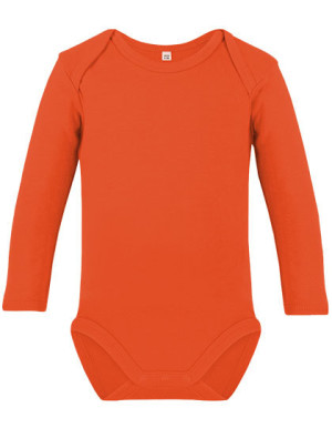 Organické body pre bábätká s dlhým rukávom Bailey 02 - Reklamnepredmety