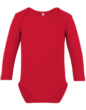 Organické body pre bábätká s dlhým rukávom Bailey 02 - Reklamnepredmety