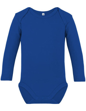 Organické body pre bábätká s dlhým rukávom Bailey 02 - Reklamnepredmety