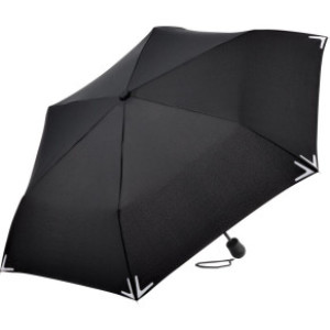 LED Mini-Taschenschirm "Safebrella®" - Reklamnepredmety