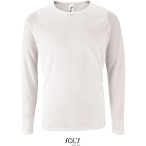 Herren Sport Shirt langarm Sporty LSL Men - Reklamnepredmety