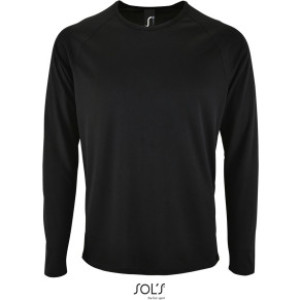 Herren Sport Shirt langarm Sporty LSL Men - Reklamnepredmety