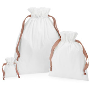 Baumwolltasche mit Geschenkband - Reklamnepredmety