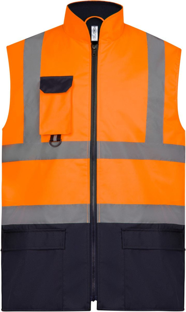 Hi-Vis Wattierter Bodywarmer HV 005