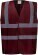 Hi-Vis Sicherheitsweste Yoko | HVW100 - ps-79w100-yoko-hvw-100-maroon-front-202010b0-d124-4cba-8518-ce8f2fb2be48-web - variant 