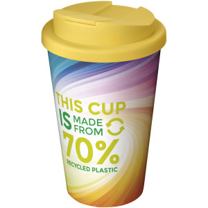 Brite-Americano® Eco 350 ml Isolierbecher mit auslaufsicherem Deckel - Reklamnepredmety