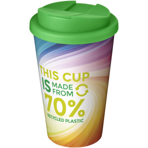 Brite-Americano® Eco 350 ml Isolierbecher mit auslaufsicherem Deckel - Reklamnepredmety