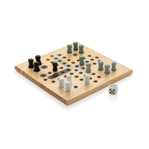 Claire Ludo-Spiel aus Holz - Reklamnepredmety