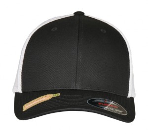 Flexfit Trucker-Kappe mit recyceltem Mesh - Reklamnepredmety