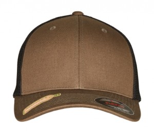 Flexfit Trucker-Kappe mit recyceltem Mesh - Reklamnepredmety