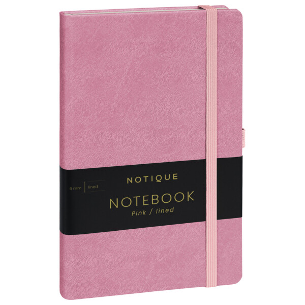 NOTIQUE Arbeitsnotizbuch, liniert, 13 x 21 cm